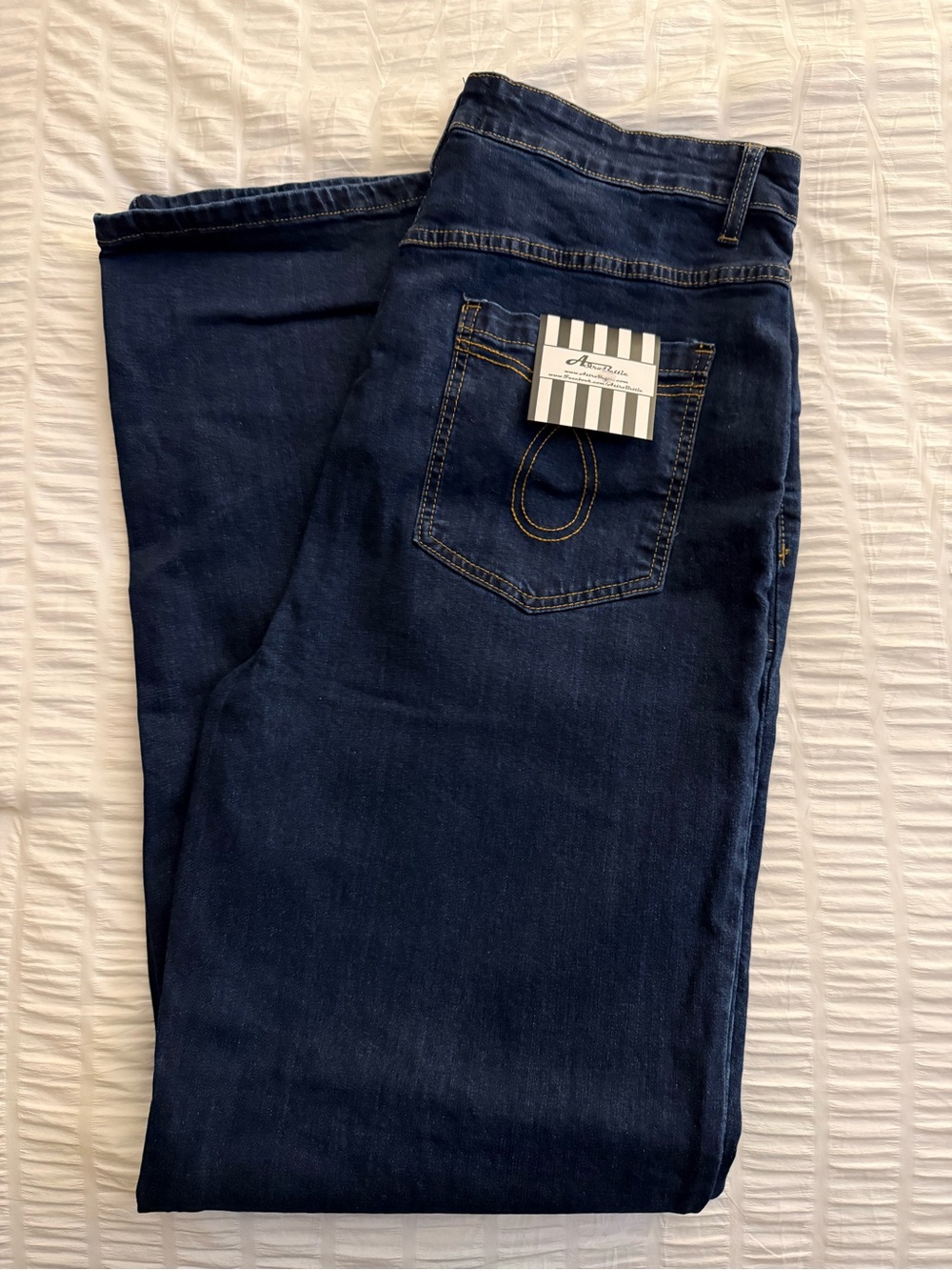 NWT Astro Bettie Side button Jeans Freddie’s of Pinewood Style 1940s size 36 - Picture 2 of 7